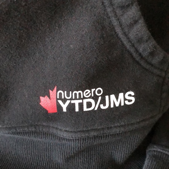 Numero Canada Inspired Hoodie in Black - Men’s size M - Picture 3 of 7